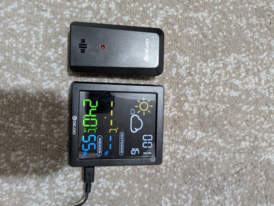 Statie meteo wireless impecabila fara zgârieturi sau altceva.