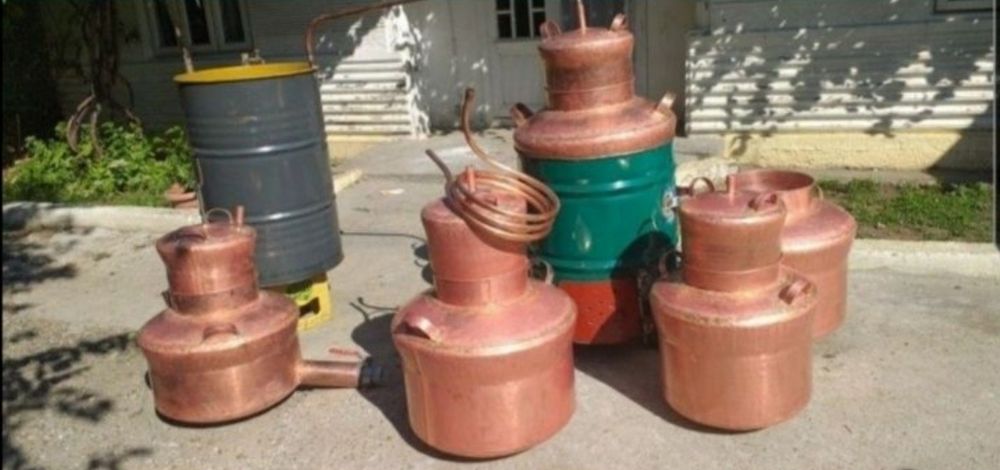 Vand cazane de tuica din cupru la pret de producator avem in stoc toat