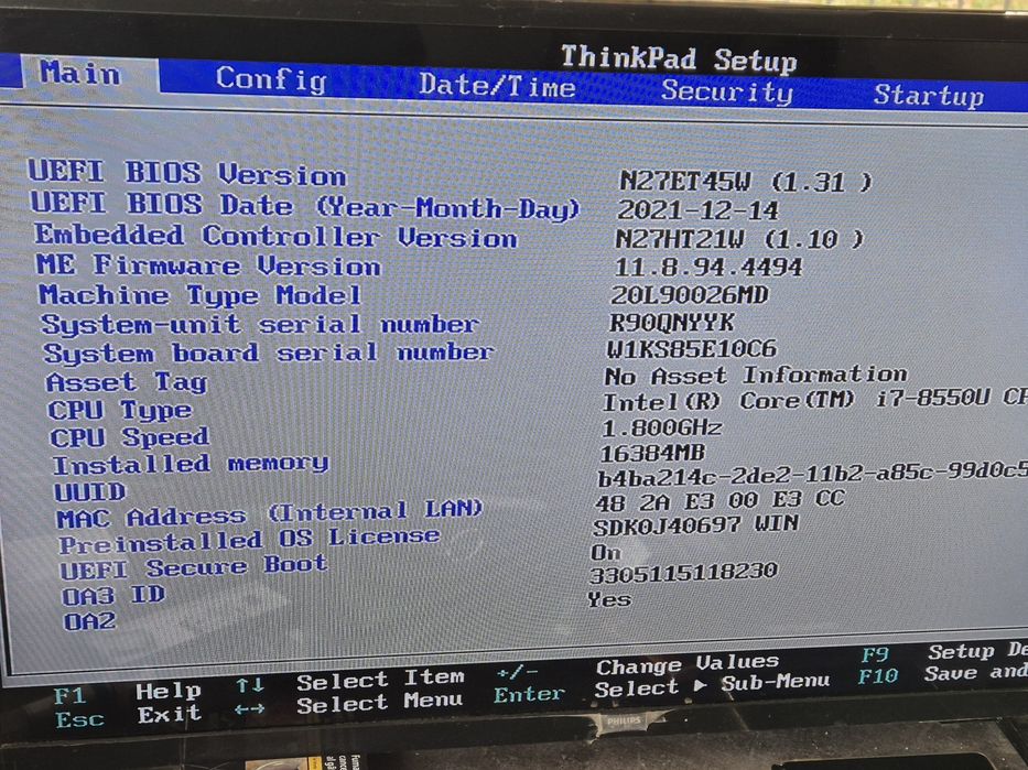 vand laptop jocuri pt TV Lenovo ThinkPad T580.i7 8558 Quad.16 Gb