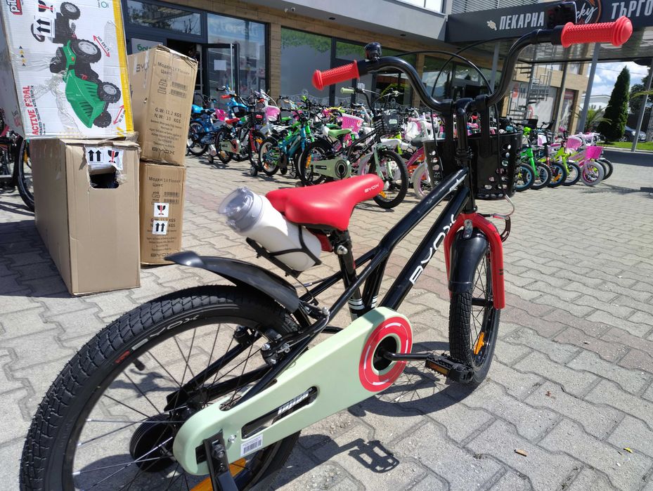 BYOX Велосипед 18" CYBER черен