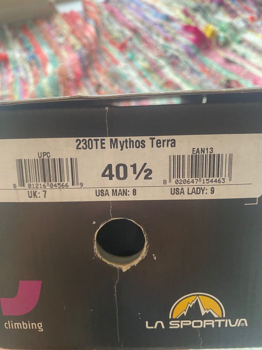 Еспадрили за катерене La Sportiva Mythos, размер 40 1/2