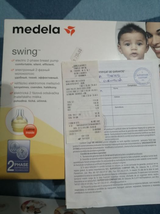 Pompa de Sân electrica  medela swing