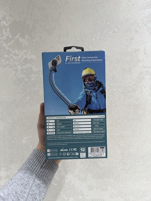 Держатель для съёмки от первого лица (POV) REMAX RM-C56