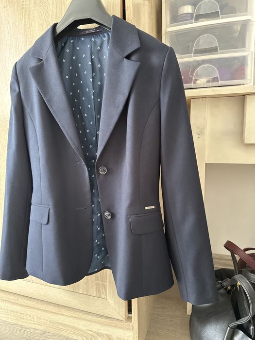 Школьный пиджак, темно синий, новый