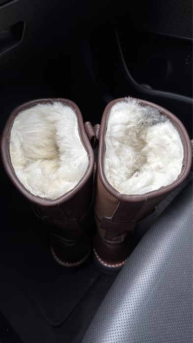 Кожанный Унты с Монголий все размеры есть