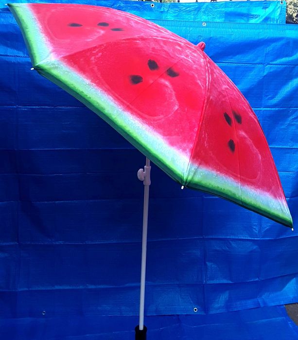 Umbrele pentru plaja, camping cu diametrul 1,6 m si protectie UV - 50