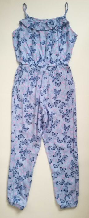 Гащеризон с десен пеперуди H&M - р. 134 см.