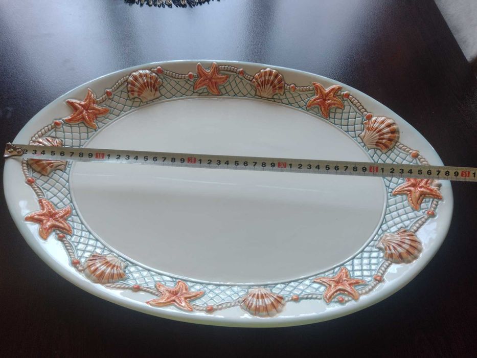 Керамично плато от Гръцки порцелан.