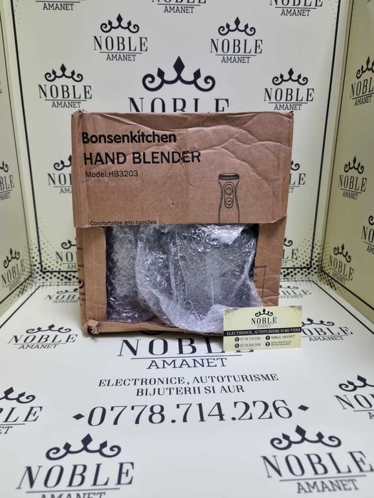 Noble Amanet - Bonsenkitchen HB3203 4-in-1 Blender de mana electric