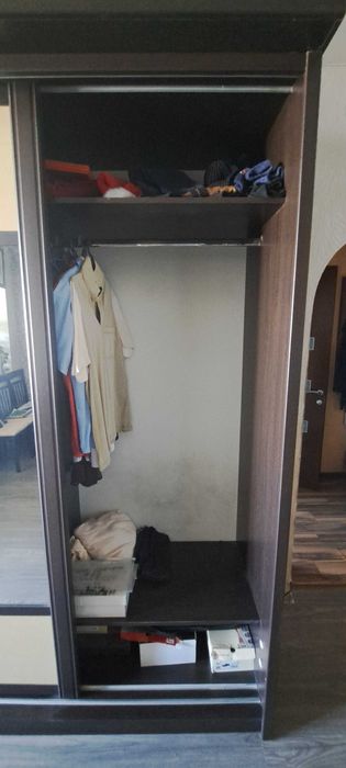 Шкаф купе платяной с зеркалами