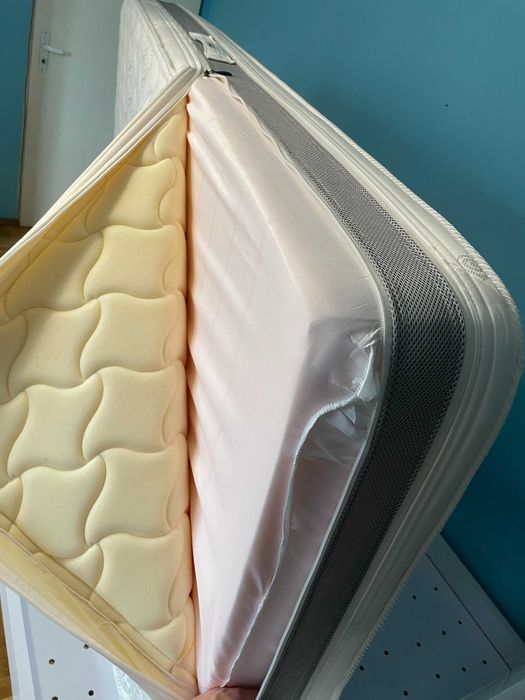 Комплект мебели - бюро, гардероб, легло с матрак 120 см, нощно шкафче