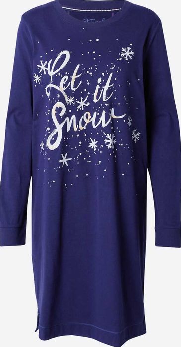 Дамска нощница Trimph - 'Winter Moments' - тъмносиня