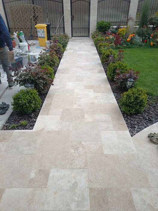 Montaj Marmură Travertin Granit