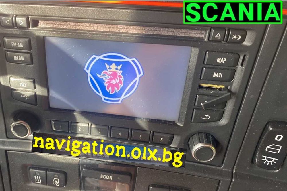 2020 микро СД Карта за навигация камиони Скания SCANIA MAN DAF SD card