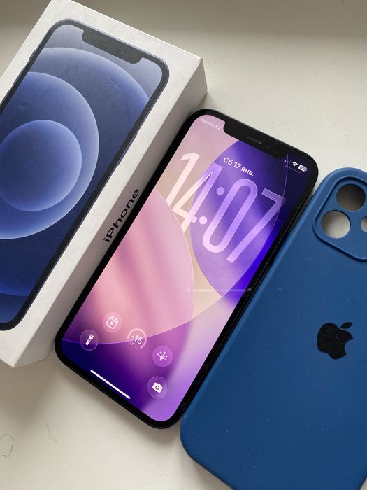 iPhone 12 128gb 75% Полный комплект