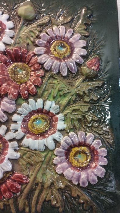 Чудесна шведска картина от керамика.