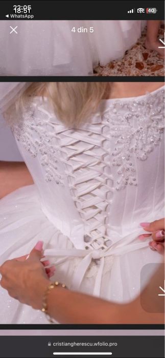 Rochie de mireasă prințesa
