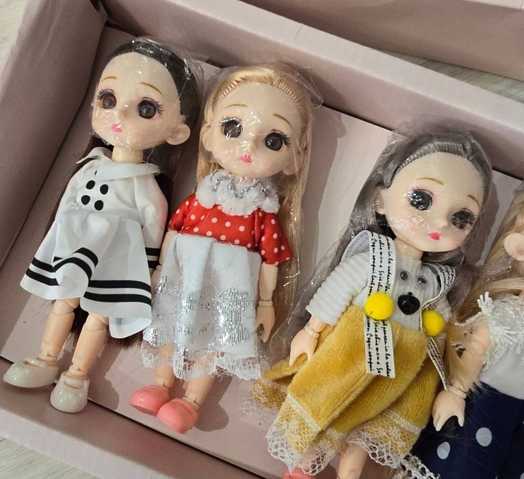 Куклы шарнирные  новые в коробке