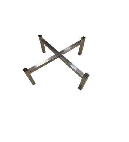 Suport inox pentru butoaie de inox de la 150 pana la 200 litri