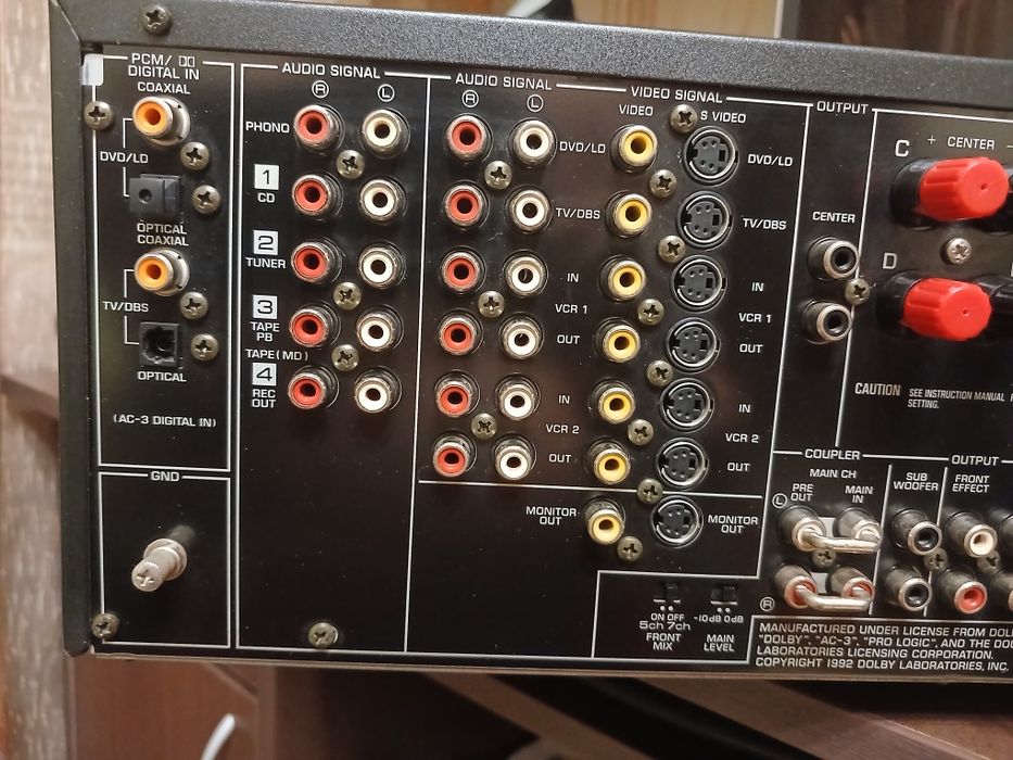 AV Ресивър Ямяха DSP-A1092