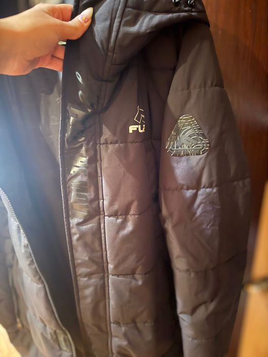 Мъжко яке Flair , черно дълго