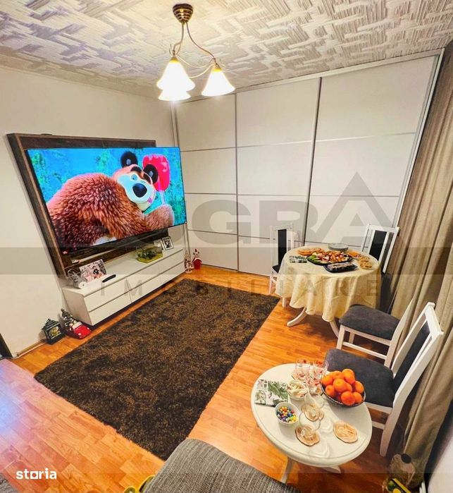 Apartament cu 3 camere, 65 mp, decomandat, etaj intermediar,str Tulcea