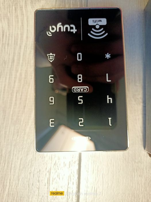 Tuya WiFi RFID сензорна клавиатура за контрол на достъпа двучестотна