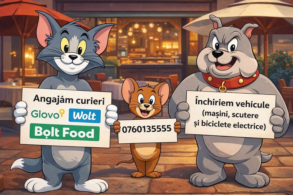 Cautam curieri Glovo | Bolt-Food | Wolt | începere imediata | Suceava