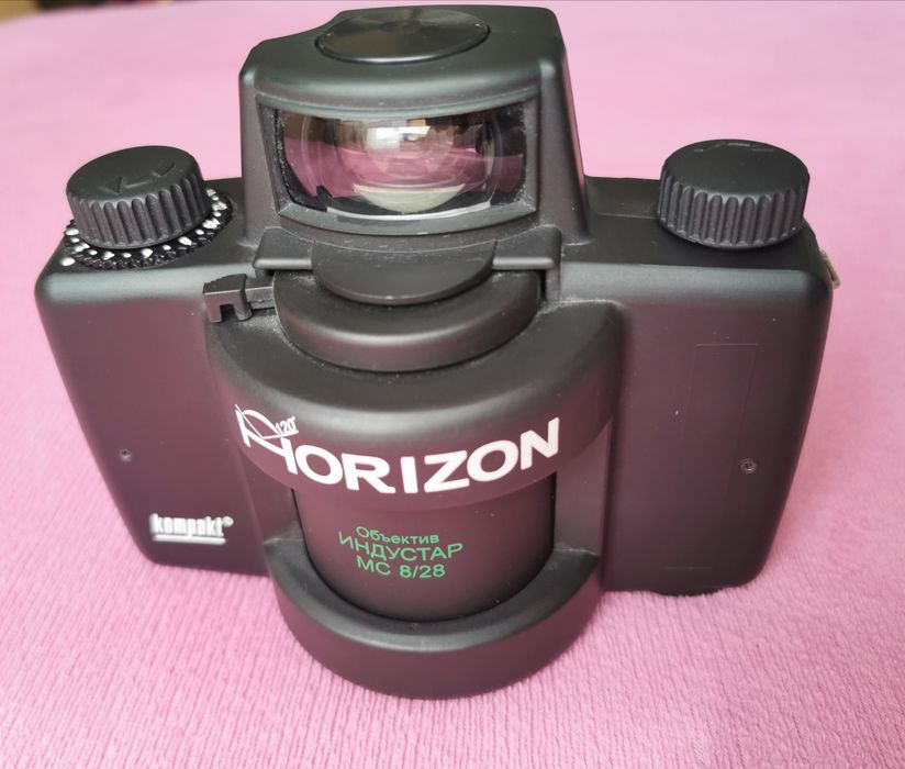 Horizon Kompakt 120° – aparat foto panoramic original KMZ / Lomography – stare excelentă