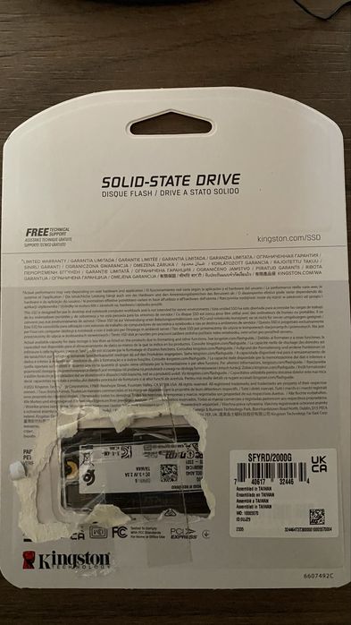 SSD Kingston FURY Renegade Gen.4 2TB NVMe Garantie eMAG