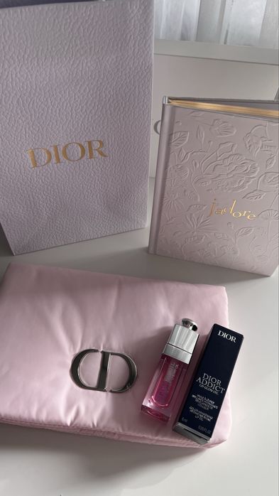 Dior набор lip glow oil оригинал масло блеск для губ