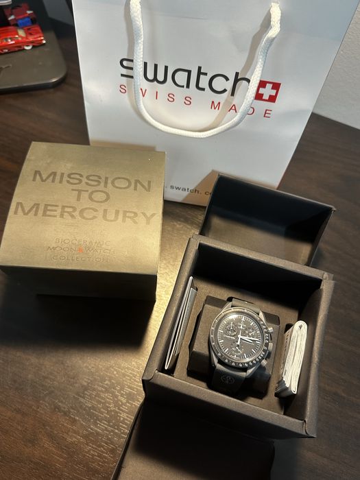 Ceas Omega X Swatch SpeedMaster Mission To Mercury Nou