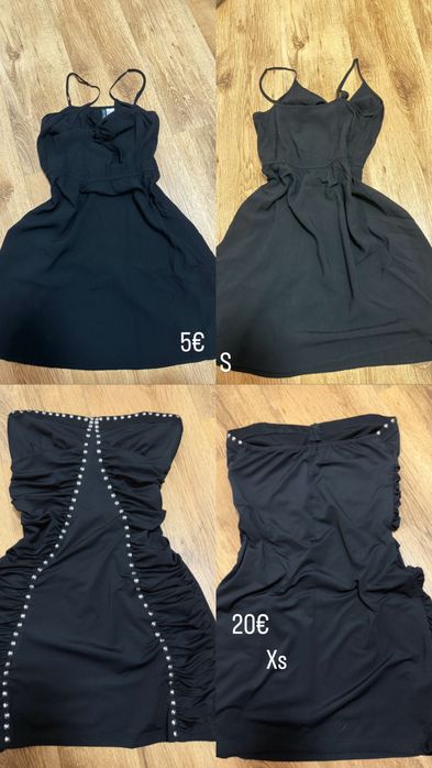 Малки черни рокли Хс-С