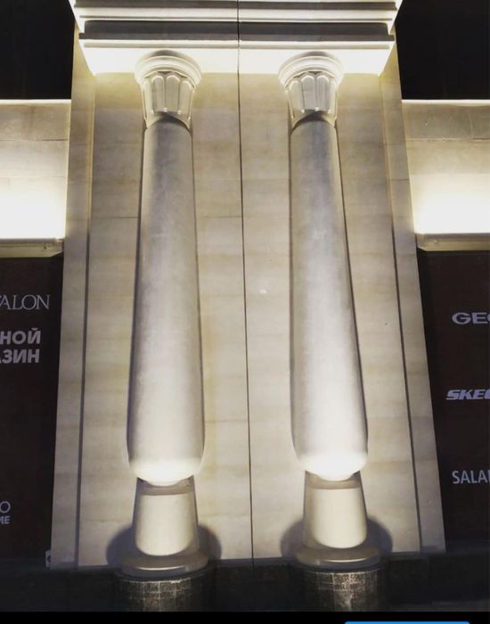 Фасадный декор, колоны, тяги