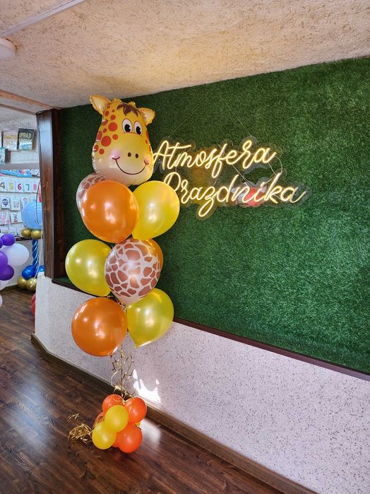 Воздушные шары, геливые ширики