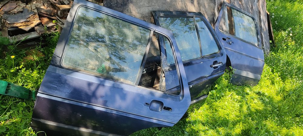 Врати и преден капак за голф 2 без ръжди