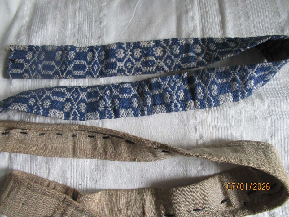 Автентичен фъкан колан за кюстендилска празнична носия