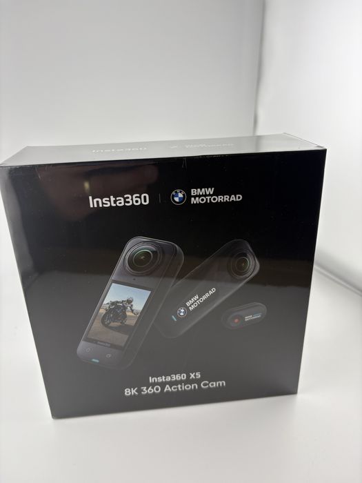 Insta360 X5 BMW Motorrad Edition, sigilata, OCAZIE, transport ZERO