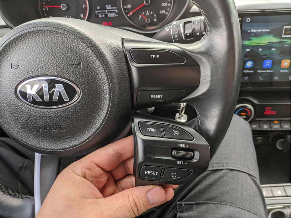 Рио круизконтроль круиз кнопки руля акцент