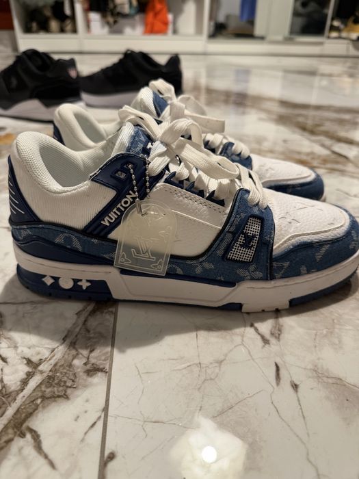 Обувки Louid Vuitton Trainer Sneakers Denim