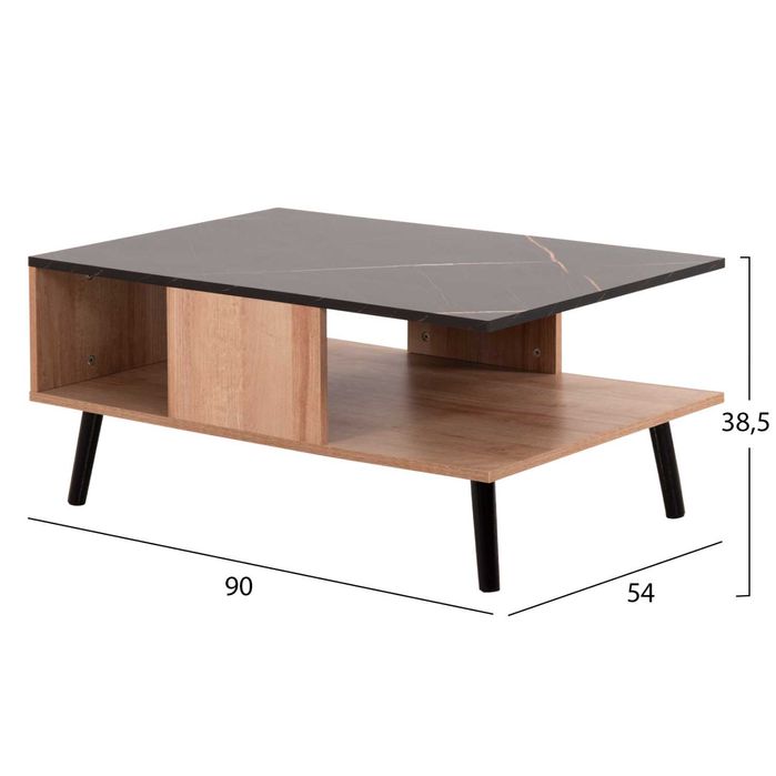 Холна маса HM9036. ПДЧ, Два цвята, 90х54х39.5 см