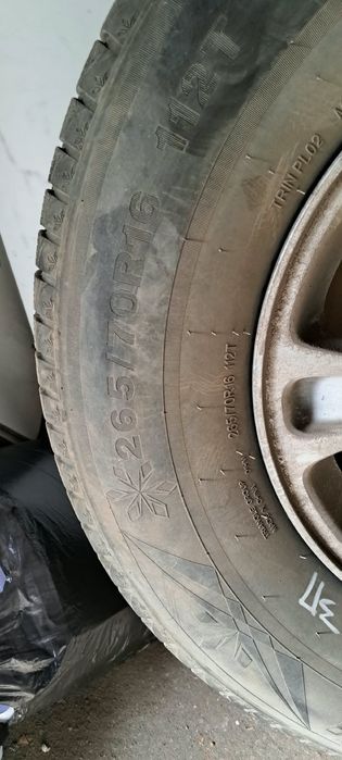 Продам диски с резиной на митсубиси