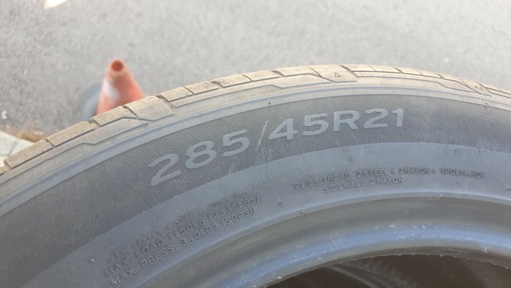 Летни гуми Hankook 4бр. 285/45/21