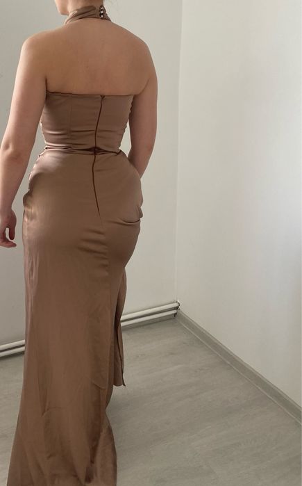 Rochie bej glamoshop