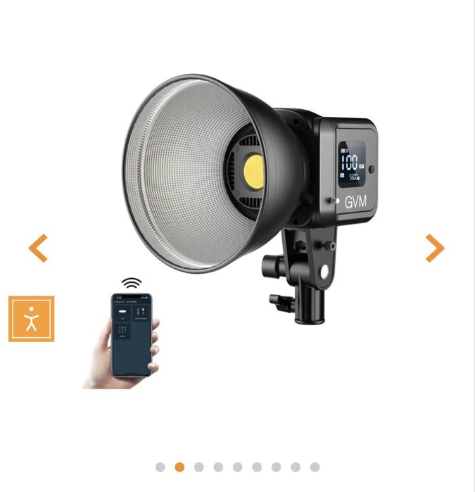 Lampa foto video 80w bicolor