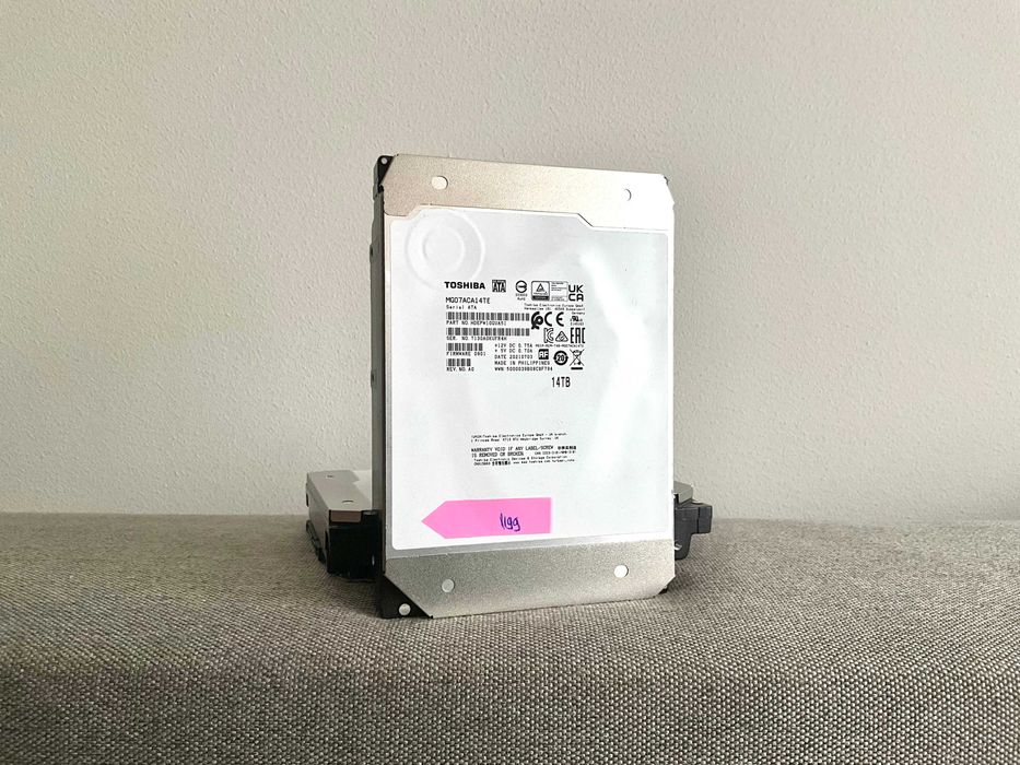 HDD Toshiba MG07ACA14TE 14TB Enterprise | SMART OK | 8988h functionare