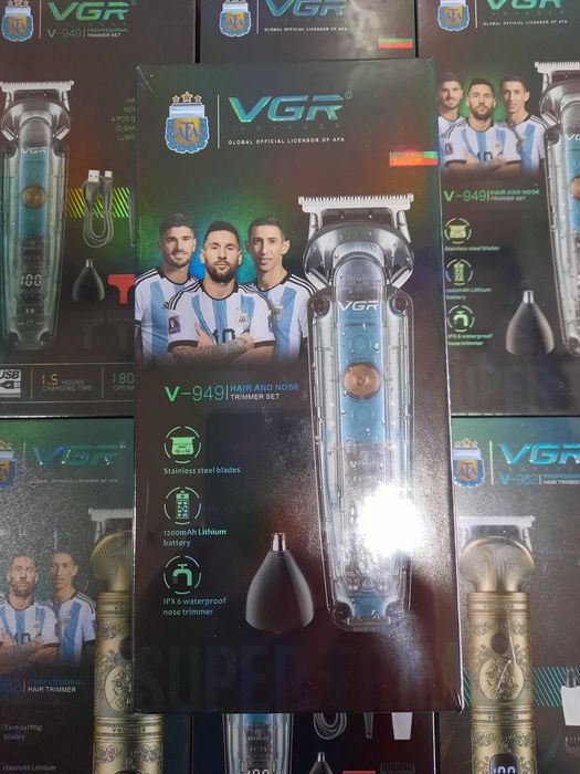 БЕПУЛ Доставка, VGR V949 Соч соқол бурун учун симсиз сифатли мошинка,