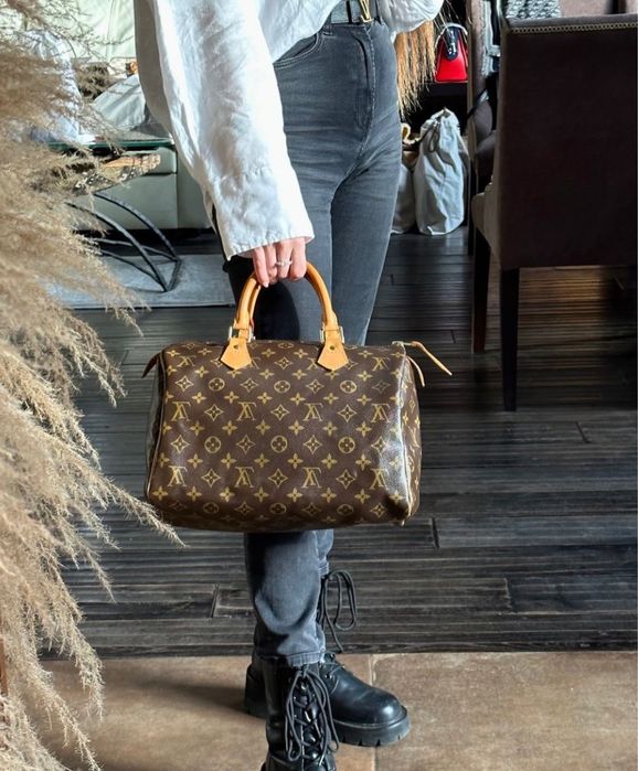 Louis Vuitton Speedy 35 оригинал | Отличное состояние