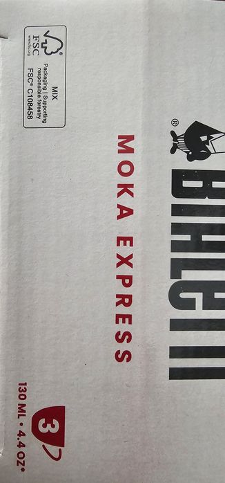 Гейзерная кофеварка Bialetti moka express, 3 Cup, original