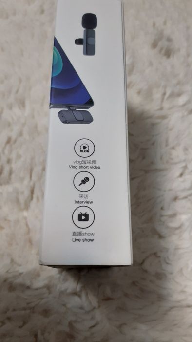 Vând microfon fara fir, wireless, pachet cu 1 microfon,2 microfoane